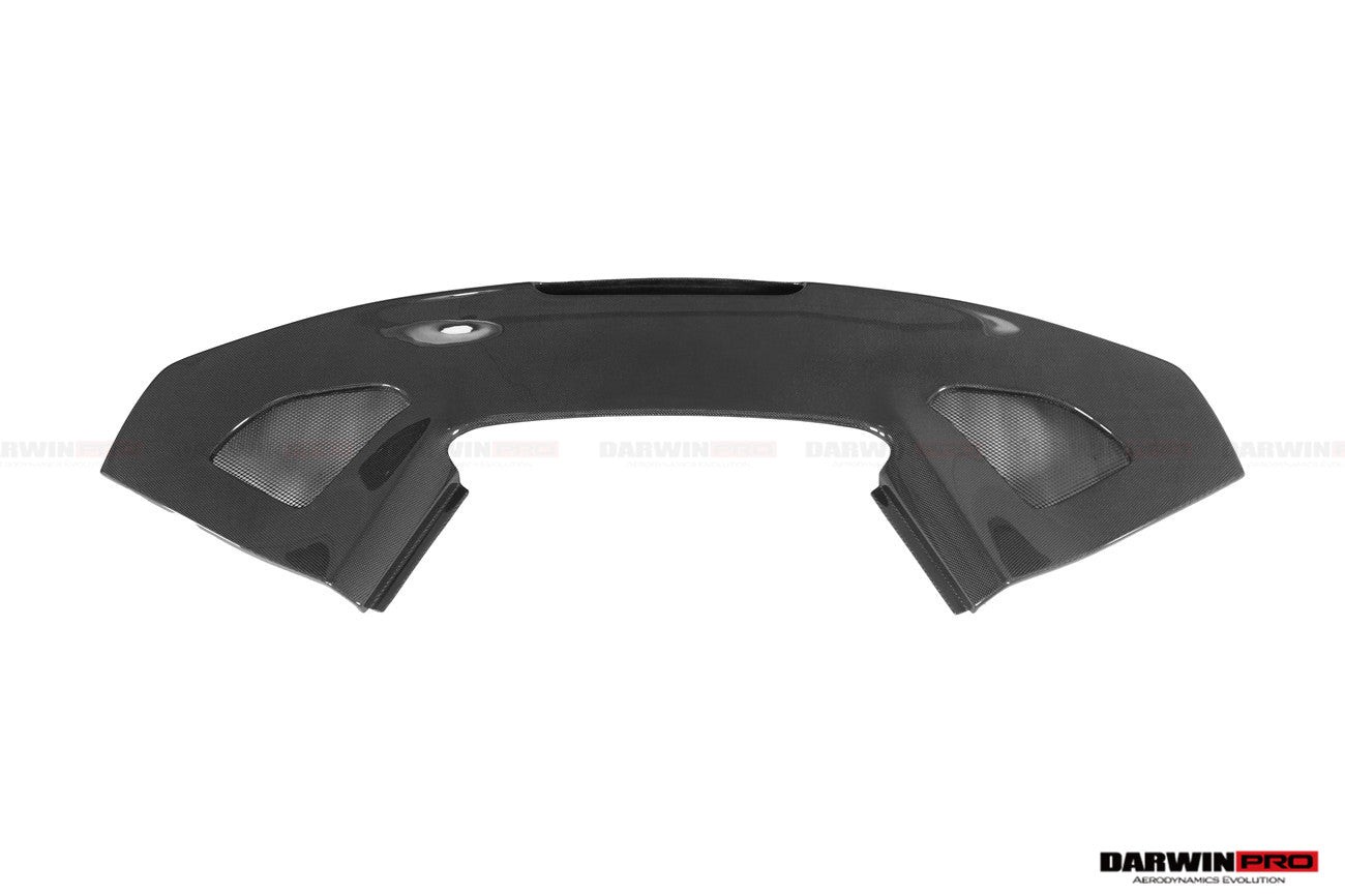 2015 - 2020 Ferrari 488 GTB Challenge Evo Modena Style Rear Bumper With Deck Lid Wing & Diffuser