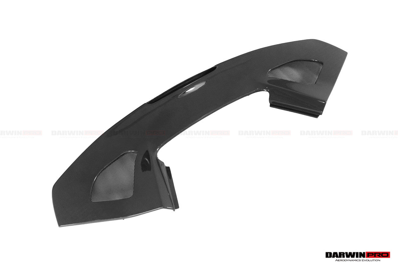 2015 - 2020 Ferrari 488 GTB Challenge Evo Modena Style Rear Bumper With Deck Lid Wing & Diffuser