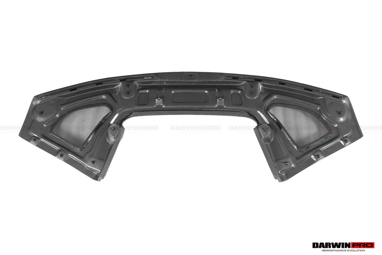 2015 - 2020 Ferrari 488 GTB Challenge Evo Modena Style Rear Bumper With Deck Lid Wing & Diffuser