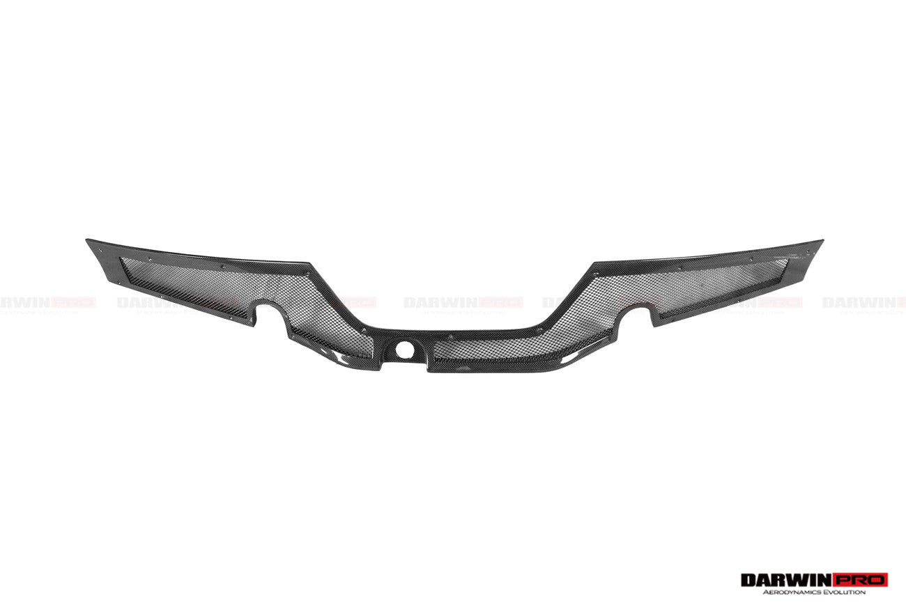 2015 - 2020 Ferrari 488 GTB Challenge Evo Modena Style Rear Bumper With Deck Lid Wing & Diffuser