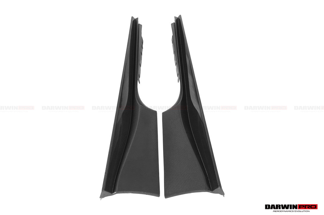 2015 - 2020 Ferrari 488 GTB & Spyder Challenge Evo Modena Style Side Skirts