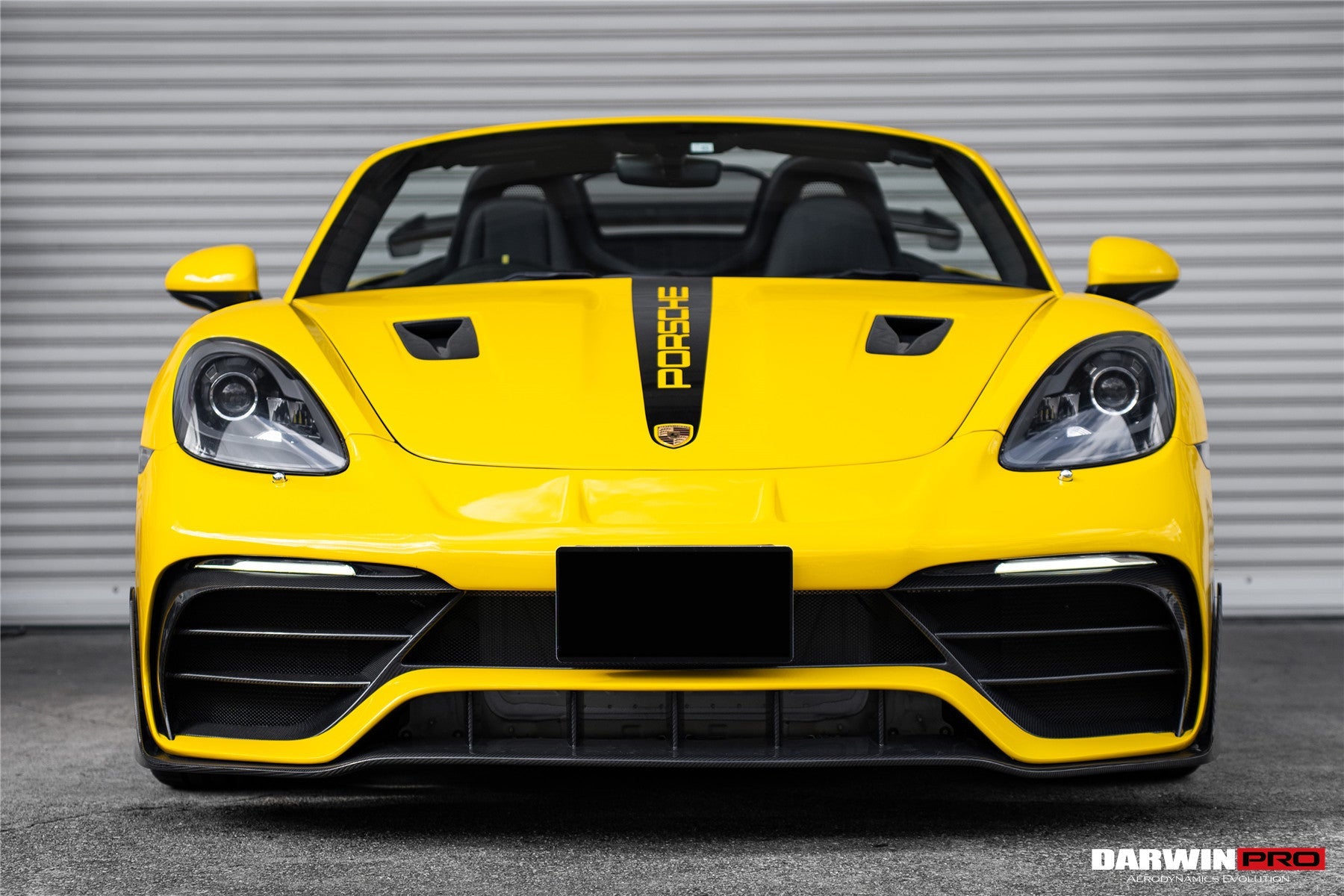 Porsche 718 Cayman & Boxster Stuttmate Carbon Fiber Front Bumper (2016-2020)