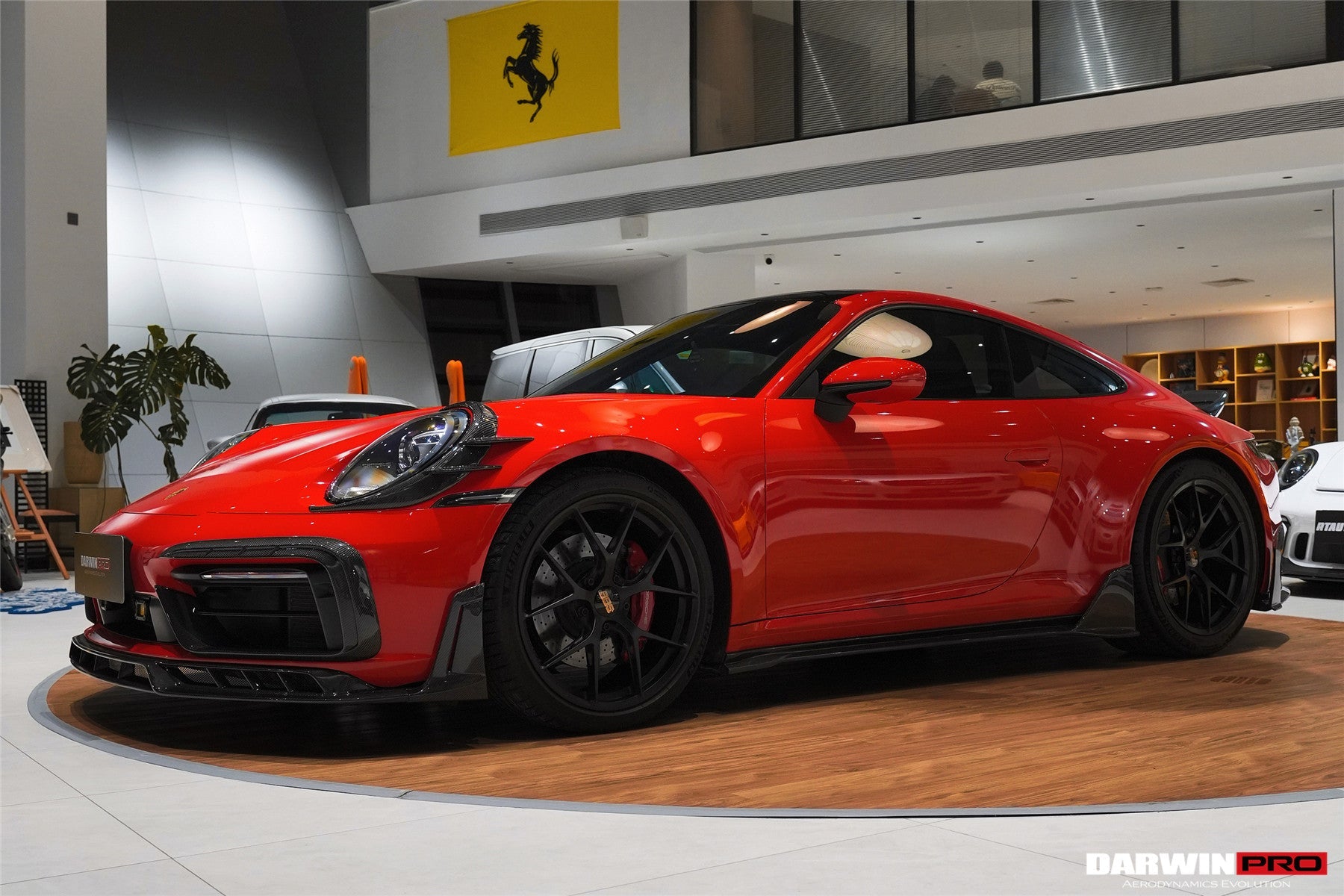 2019 - 2024 Porsche 911 992 Carrera & S & 4 & 4S & Targa & Cabriolet BKSSII Style Side Skirts