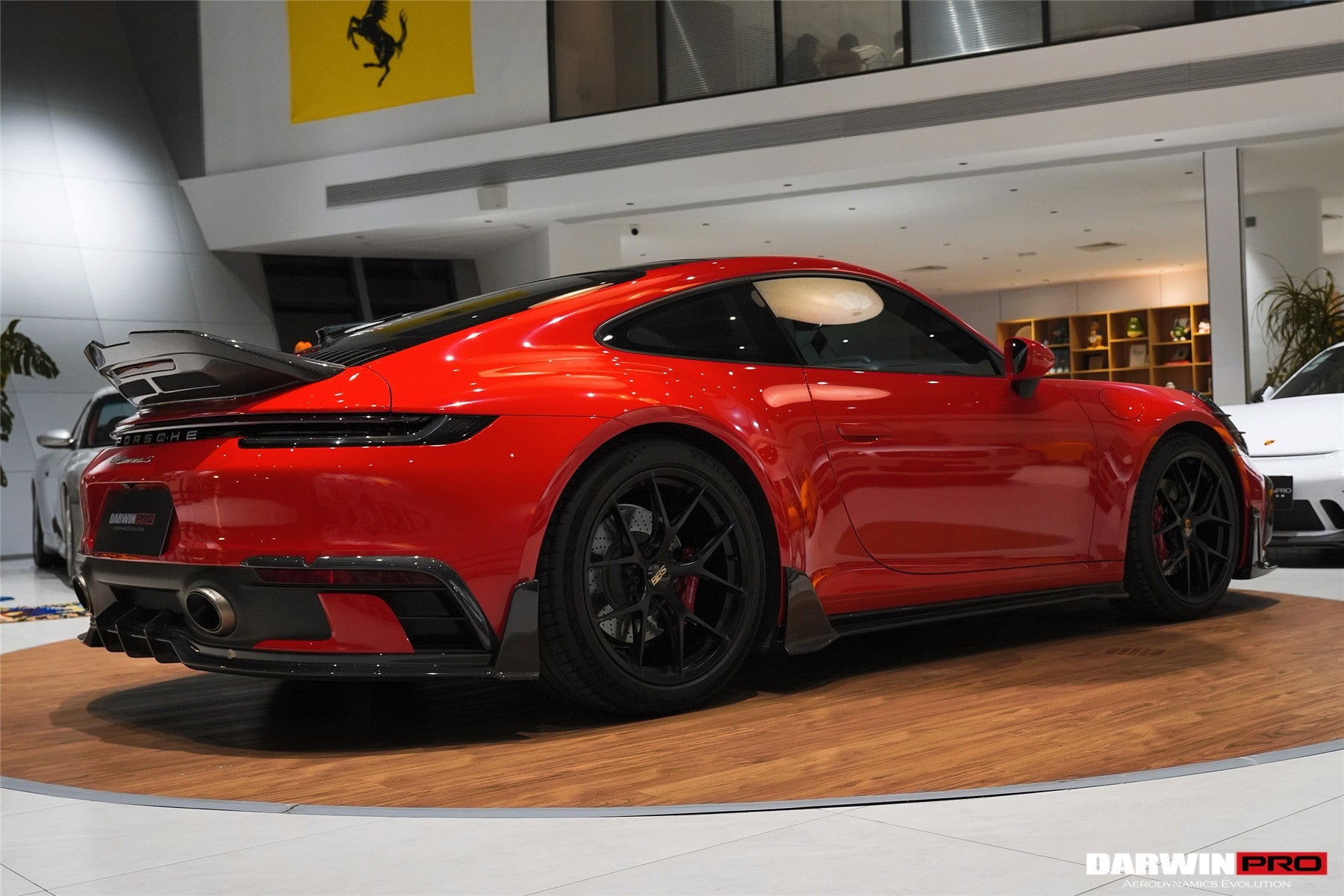 2019 - 2024 Porsche 911 992 Carrera & S & 4 & 4S & Targa & Cabriolet BKSSII Style Side Skirts
