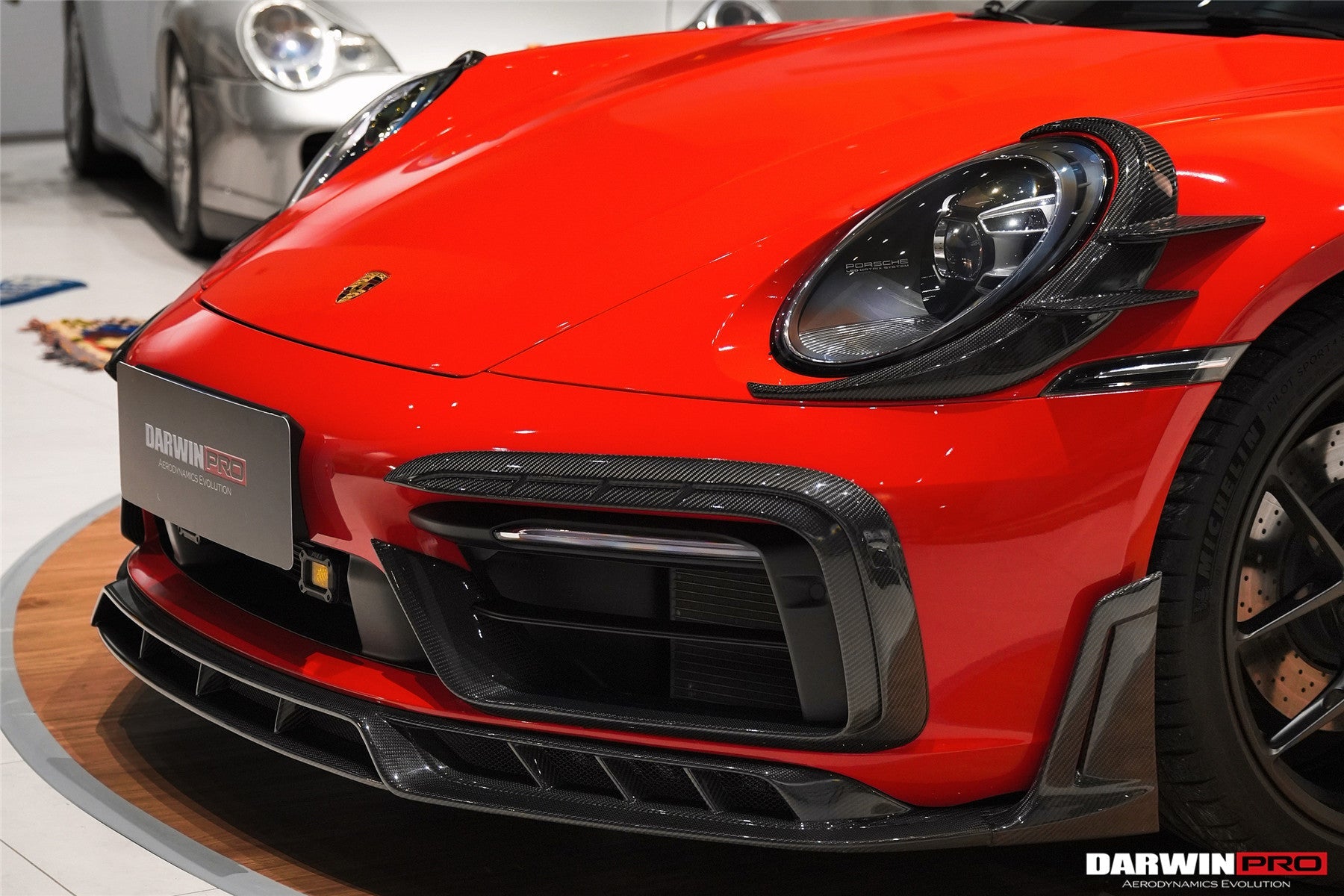2019 - 2024 Porsche 911 992 Carrera & S & 4 & 4S & Targa & Cabriolet BKSSII Style Headlight Eyelid Eyebrow Cover