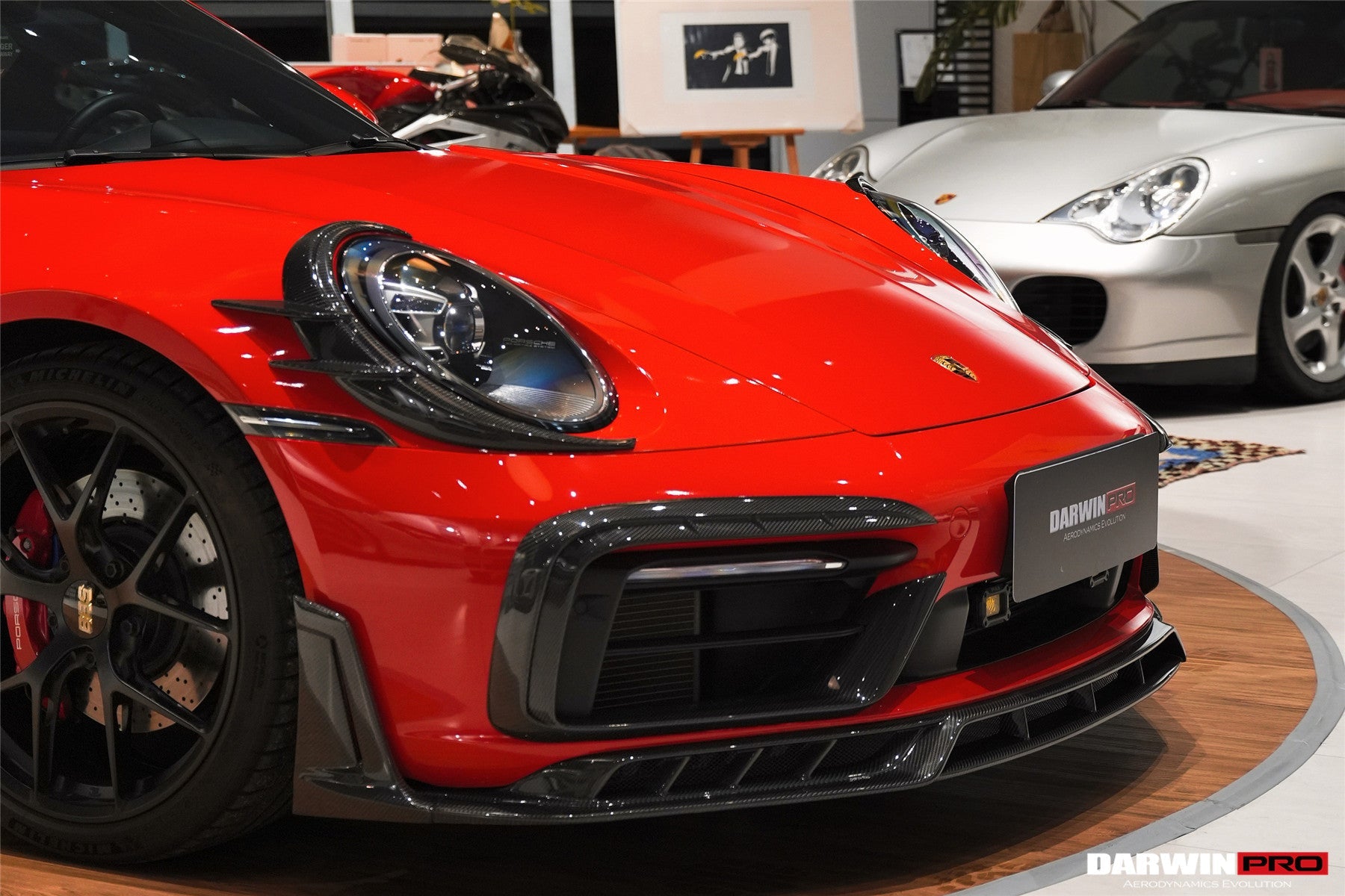 2019 - 2024 Porsche 911 992 Carrera & S & 4 & 4S & Targa & Cabriolet BKSSII Style Headlight Eyelid Eyebrow Cover