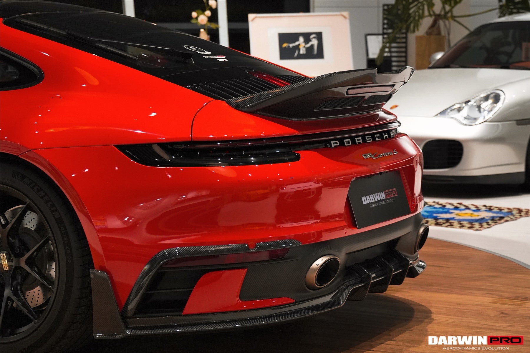 2019 - 2024 Porsche 911 992 Carrera & S & 4 & 4S & Targa & Cabriolet SD-Sport Design Model BKSSII Style Full Body Kit