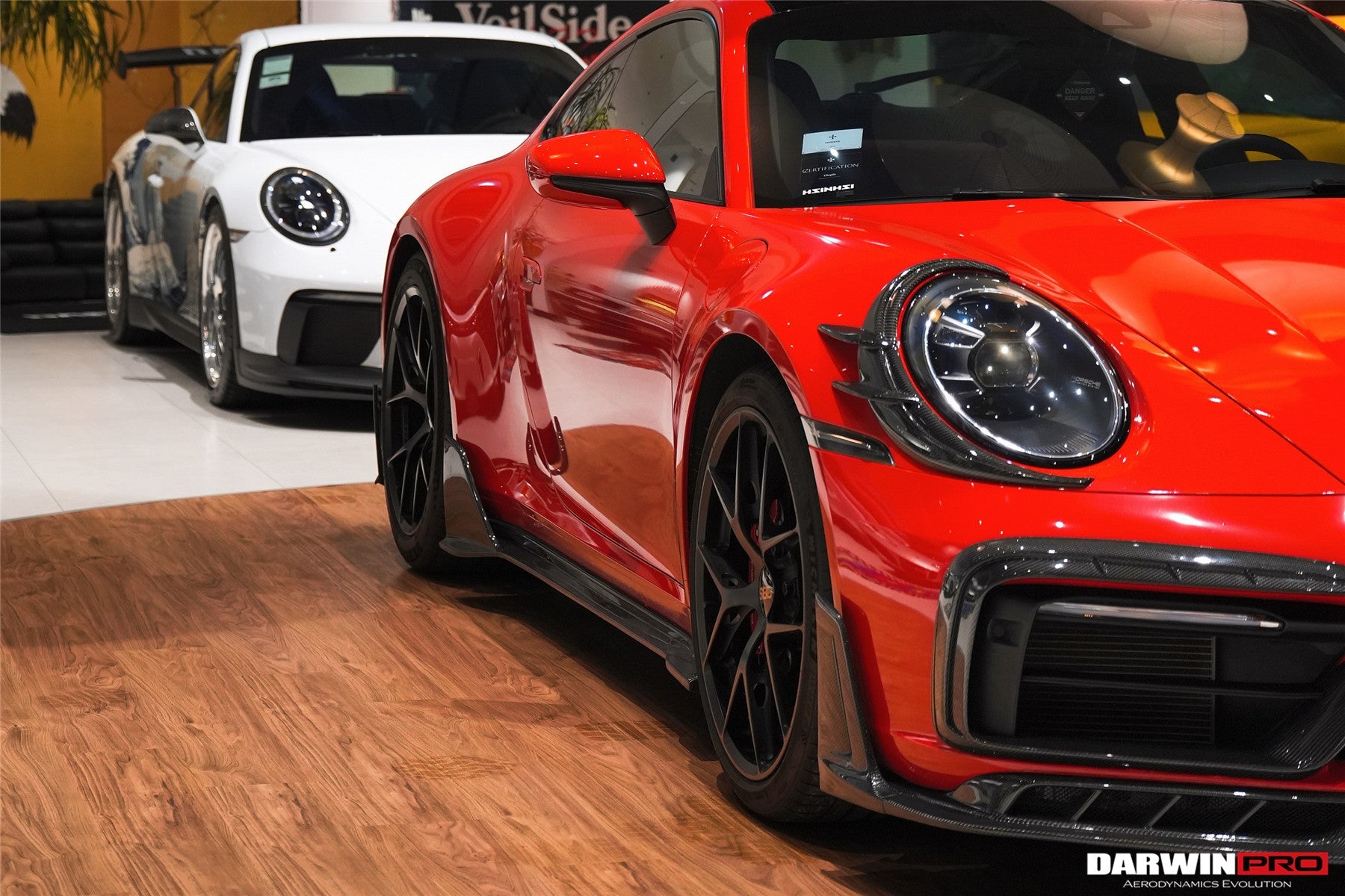 2019 - 2024 Porsche 911 992 Carrera & S & 4 & 4S & Targa & Cabriolet BKSSII Style Headlight Eyelid Eyebrow Cover