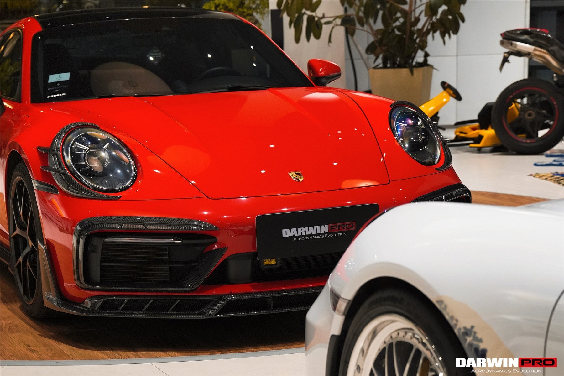 2019 - 2024 Porsche 911 992 Carrera & S & 4 & 4S & Targa & Cabriolet BKSSII Style Headlight Eyelid Eyebrow Cover