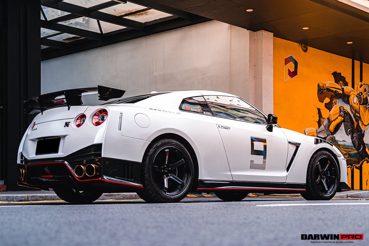 2008-2023 Nissan GTR R35 CBA DBA EBA NSM Style Partial Carbon Fiber Fender - DarwinPRO Aerodynamics
