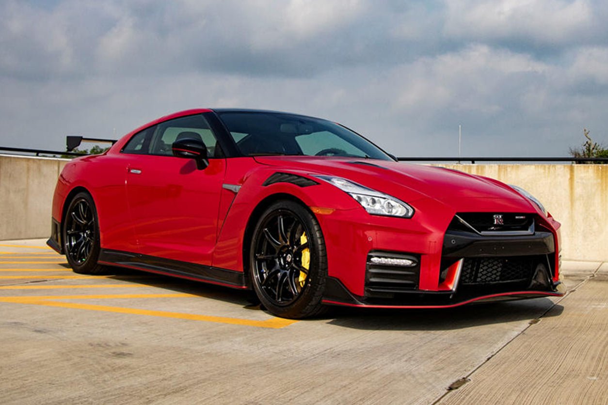 Nissan GT-R R35 EBA Nismo OE Style Carbon Fiber Front Lip 2017-2023