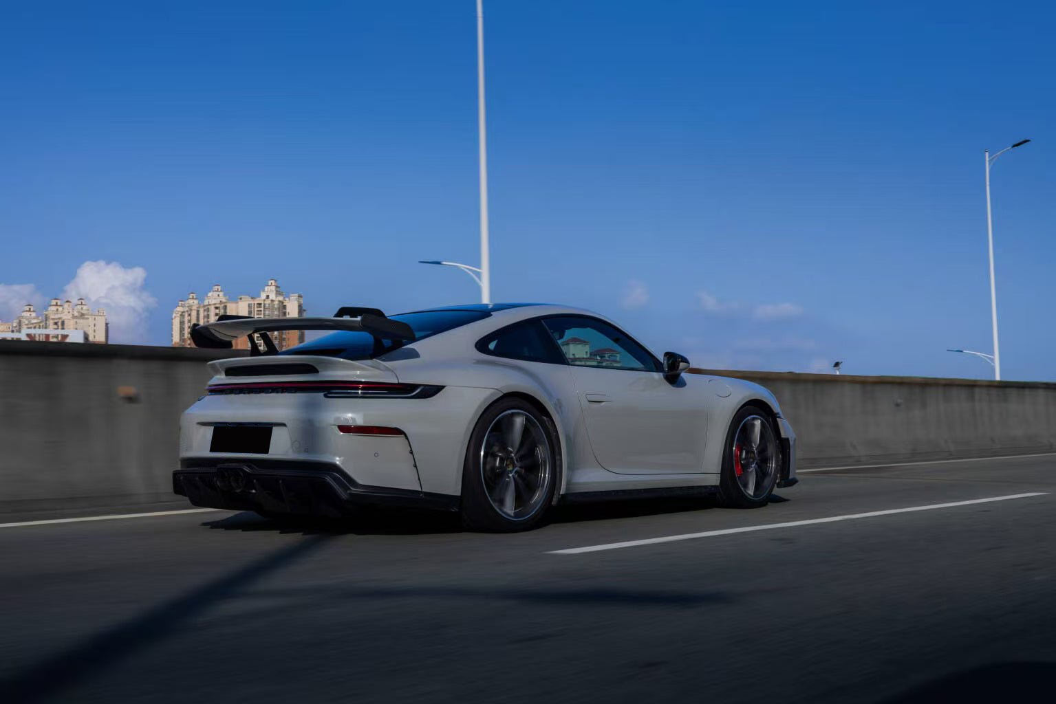 Porsche 911 992.1 Carrera GT3 Style Facelift Rear Bumper 2019-2024