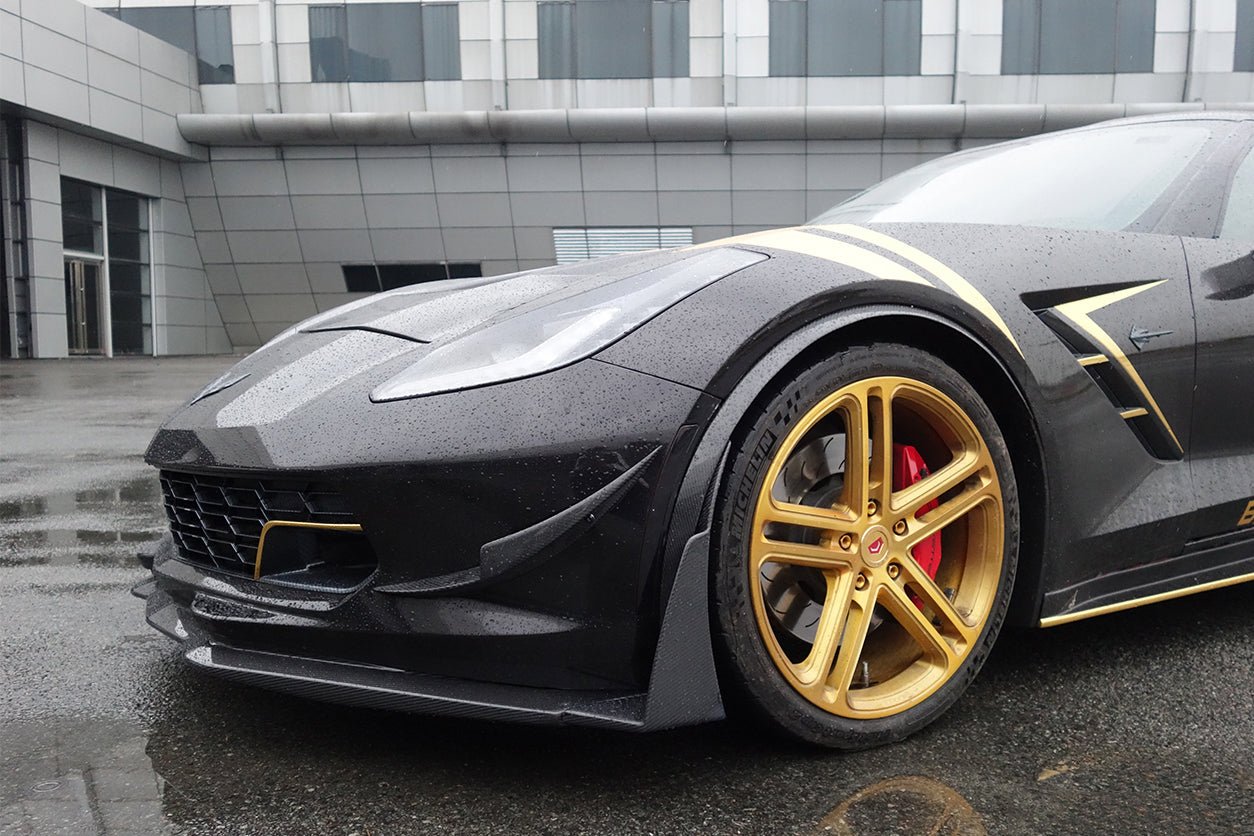 Chevrolet Corvette C7 Z51 Z06 Grand Sport Carbon Fiber Fender Flares 2013-2019