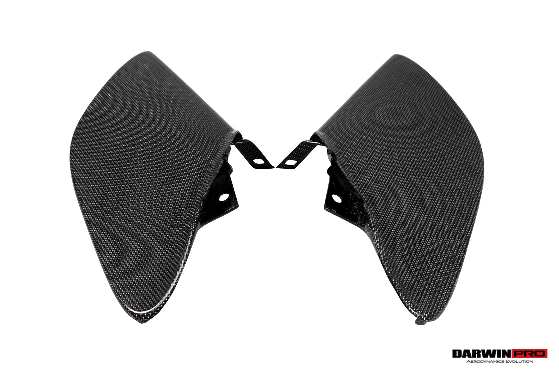 2015 - 2020 Ferrari 488 GTB & Spyder Dry Carbon Fiber Side Air Intake Fins