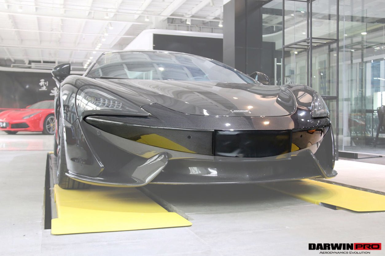 2015-2020 McLaren 600LT 540c 570s 570gt Front Bumper Top Cover Replcement - DarwinPRO Aerodynamics