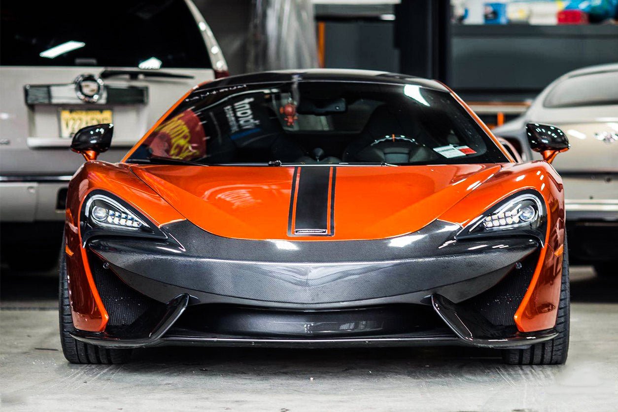 2015-2020 McLaren 600LT 540c 570s 570gt Front Bumper Top Cover Replcement - DarwinPRO Aerodynamics