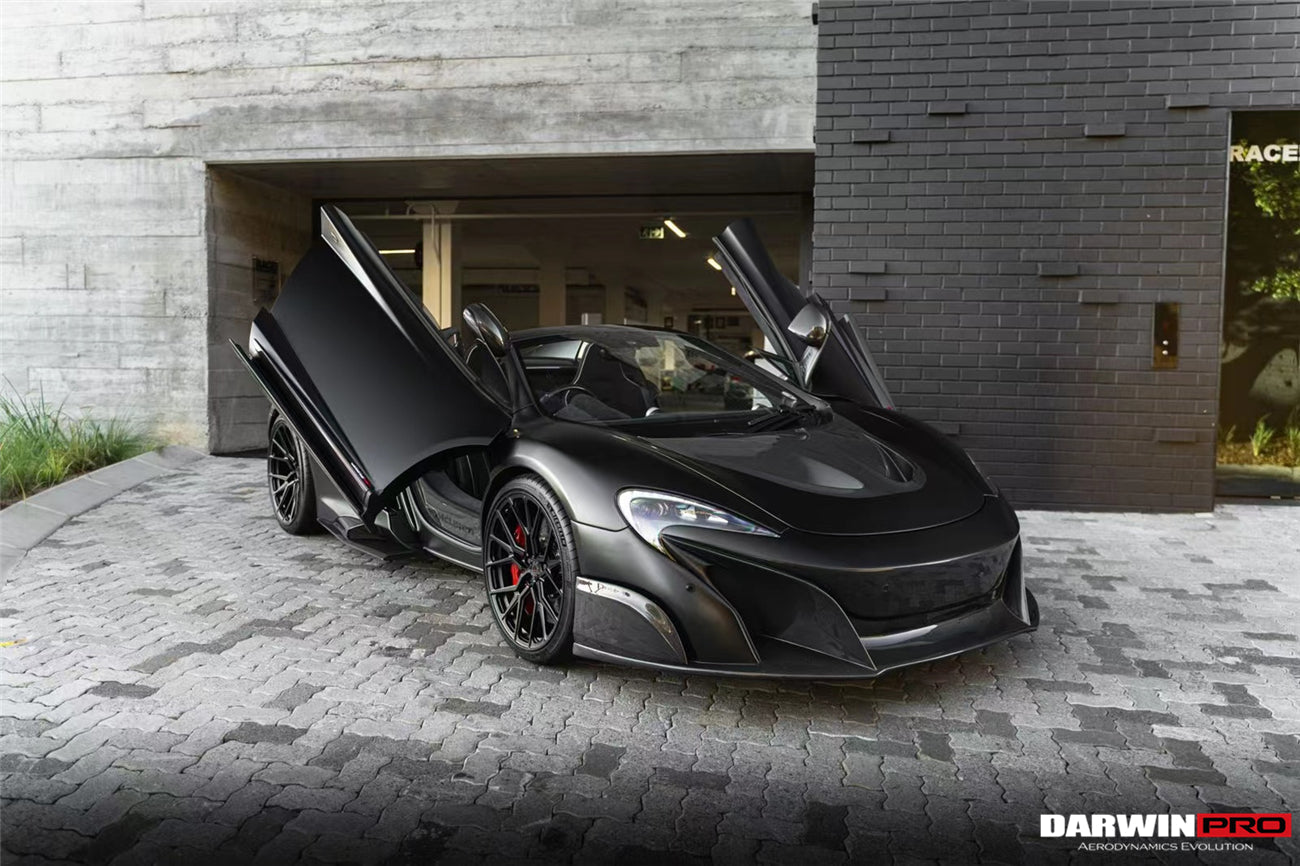 DarwinPRO 2014-2017 McLaren 650S Convert 675LT Style Front Bumper - DarwinPRO Aerodynamics