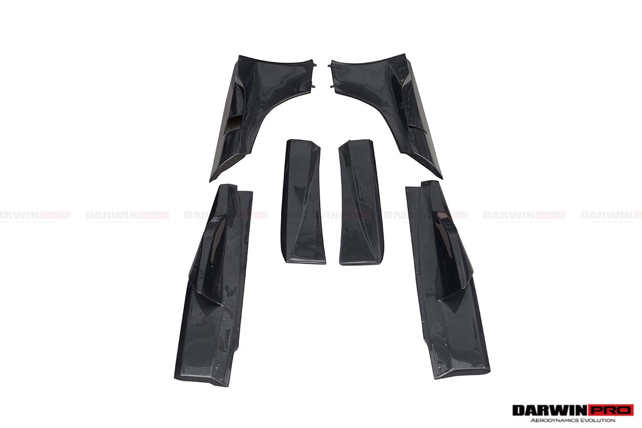 McLaren MP4-12C 650S BKSS Style Carbon Fiber Side Skirts 2011-2017