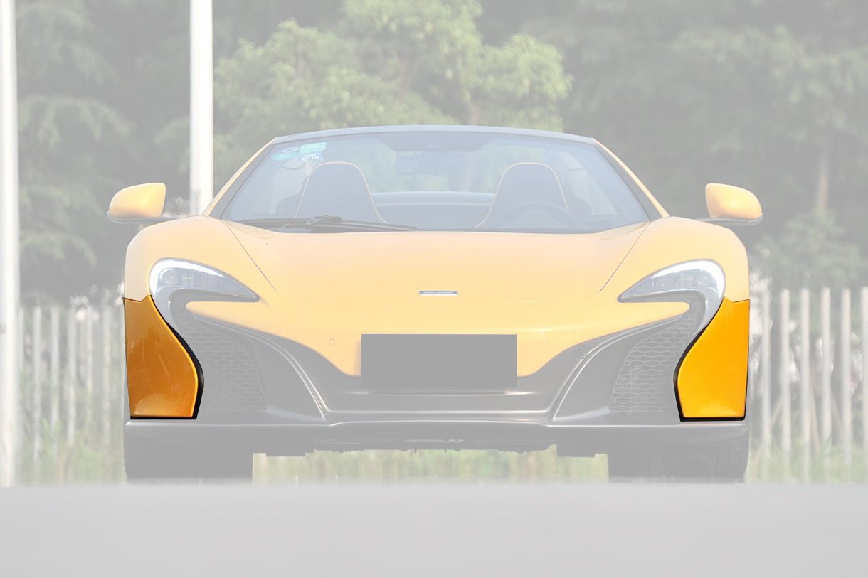 2014-2017 McLaren 650s Front Bumper Side Splitter - DarwinPRO Aerodynamics