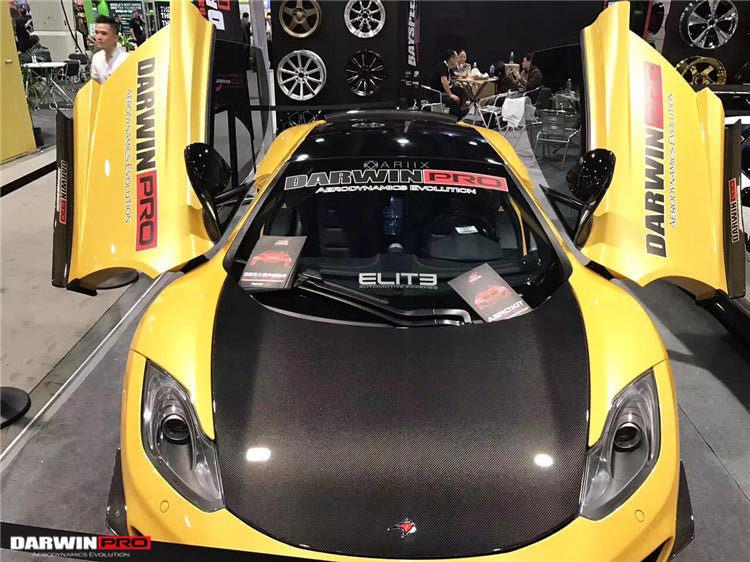 2011-2014 McLaren MP4 12C Carbon Fiber Hood - DarwinPRO Aerodynamics