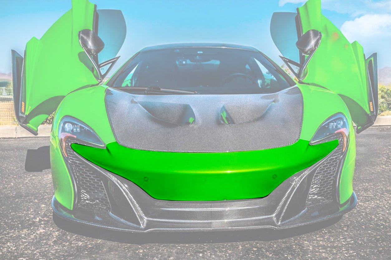 2014-2017 McLaren 650s Front Bumper Top Cover Repalcement - DarwinPRO Aerodynamics
