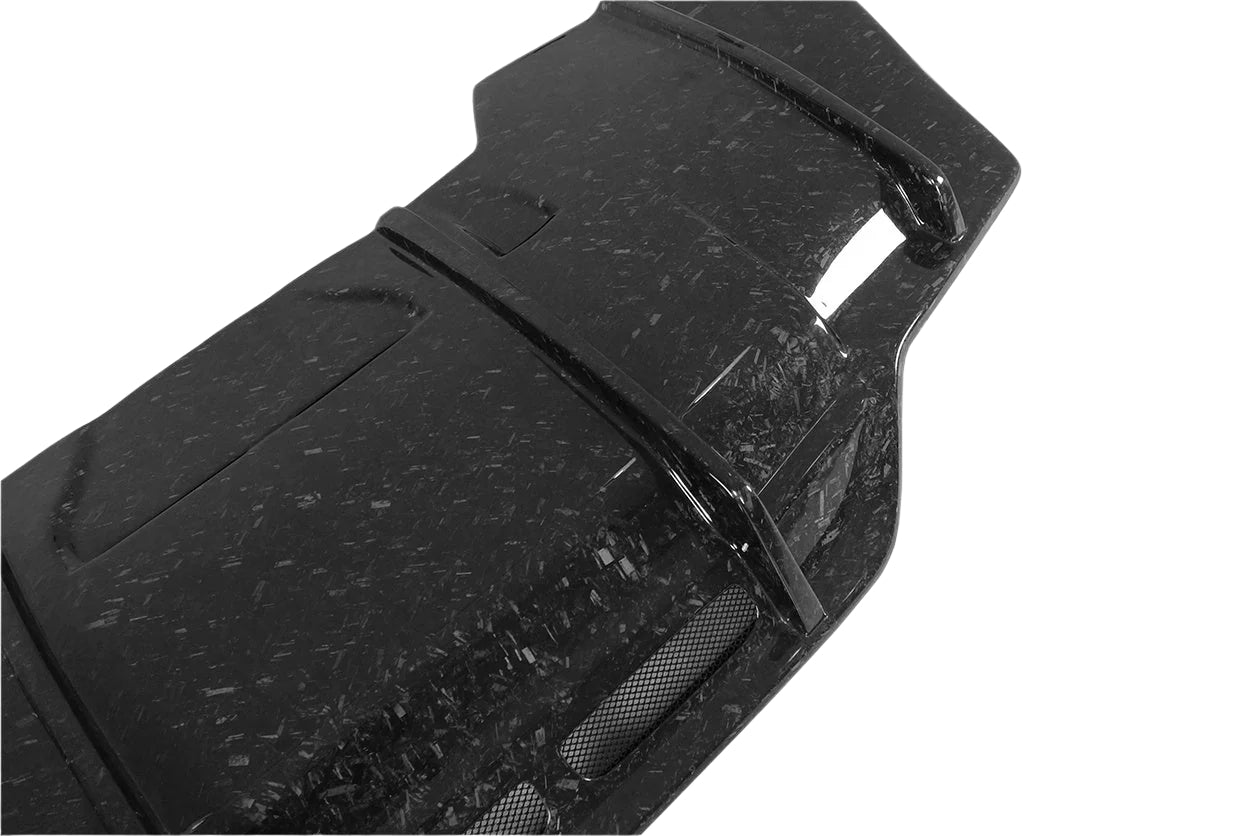2014 - 2021 Mercedes Benz C217 S63 & S65 AMG Coupe BKSS Style Carbon Fiber Rear Diffuser