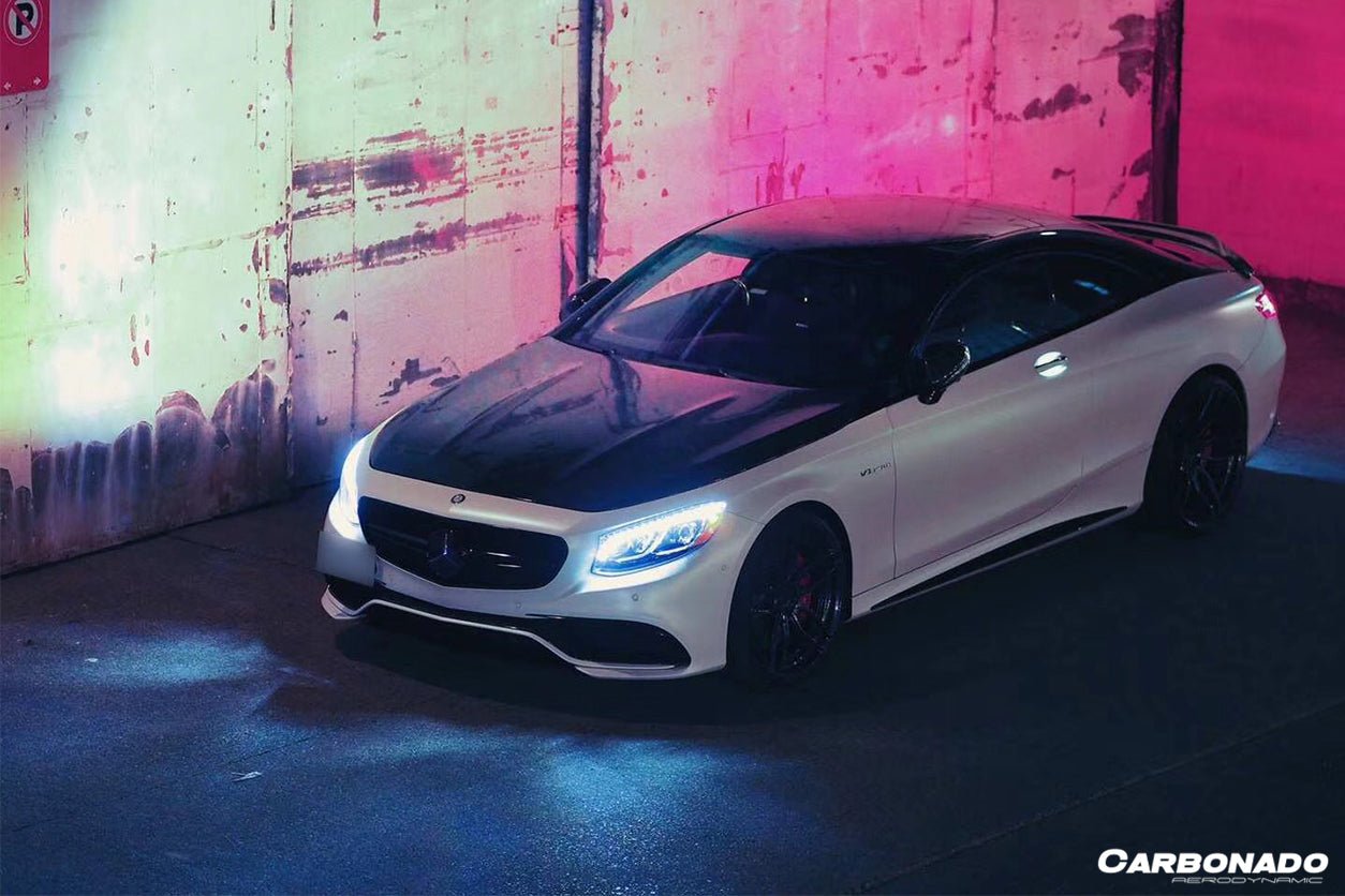 Mercedes-Benz S63 S65 AMG C217 Coupe Carbon Fiber Hood 2014-2017