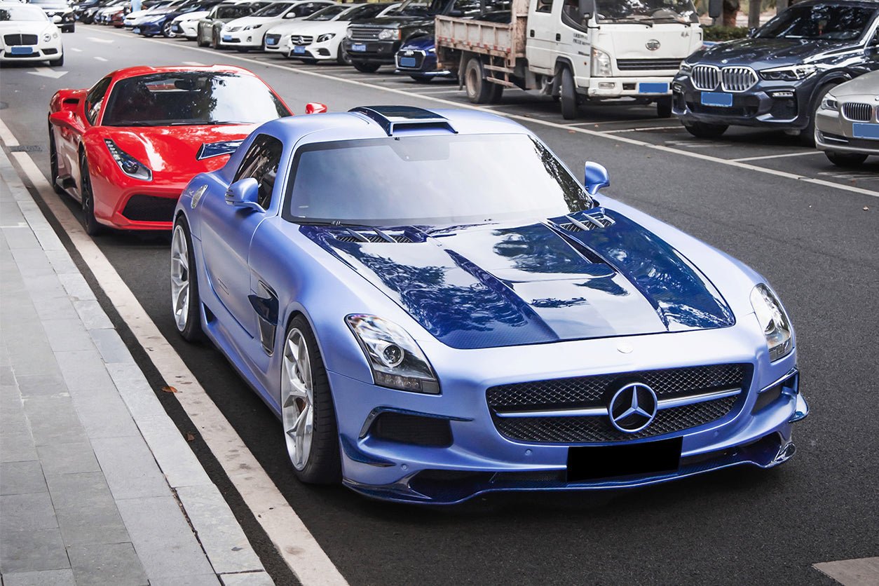 Mercedes-Benz SLS AMG R197 BKSS Style Front Bumper 2010-2015