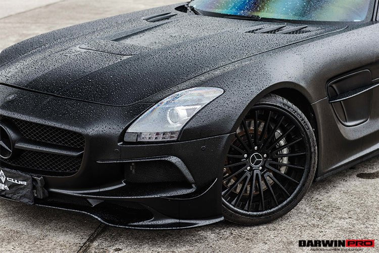 Mercedes-Benz SLS AMG W197 BKSS Style Carbon Fiber Hood 2010-2015