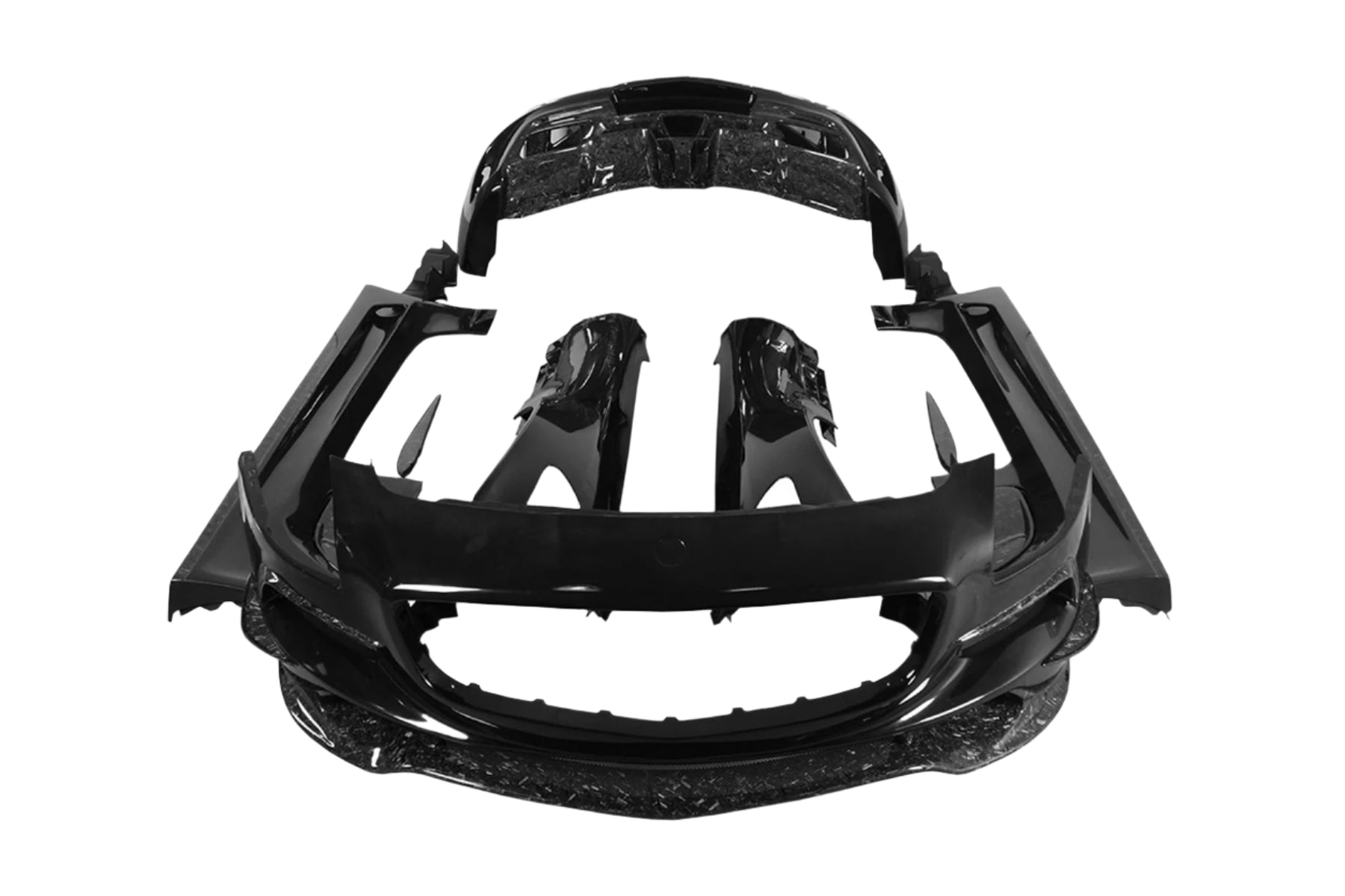 2010 - 2015 Mercedes Benz W197 SLS AMG BKSS Style Full Body Kit (Not Wide Kit)