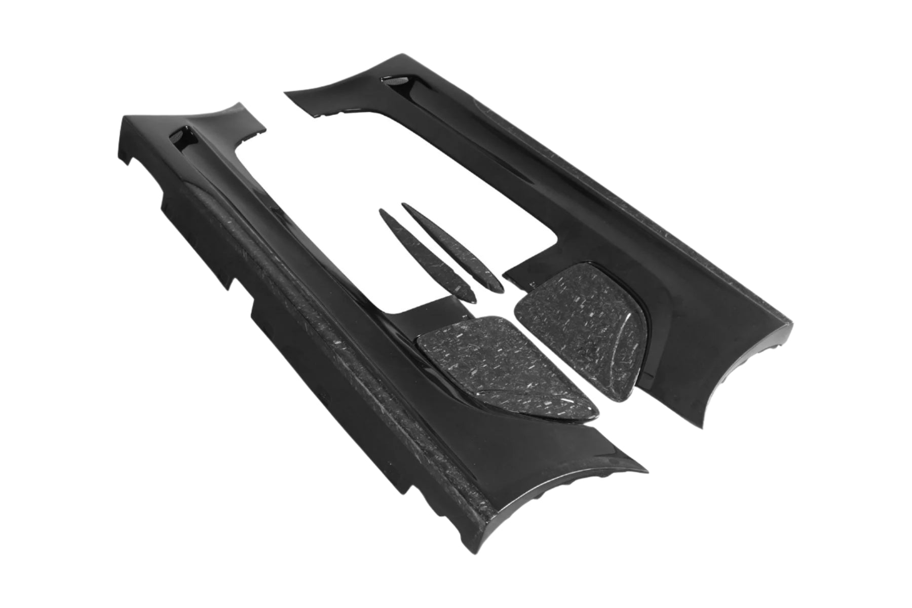 2010 - 2015 Mercedes Benz W197 SLS AMG BKSS Style Full Body Kit (Not Wide Kit)