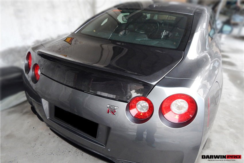 Nissan GT-R R35 AMS Style Carbon Fiber Trunk 2008-2025