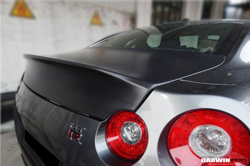 Nissan GT-R R35 AMS Style Carbon Fiber Trunk 2008-2025