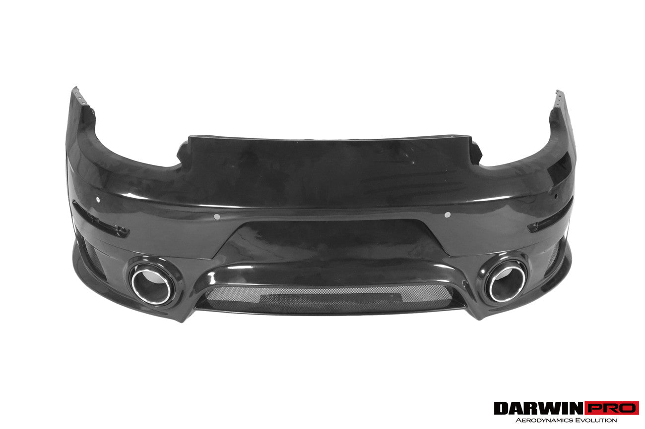2016 - 2019 Porsche 911 991.2 Carrera & S GT2RS Style Partial Carbon Fiber Rear Bumper