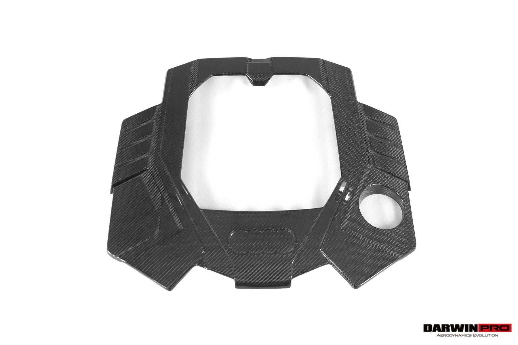 2019 - 2025 Audi RS6 Avant C8 & RS7 C8 Quattro OEM Style Dry Carbon Fiber Engine Cover Replacement