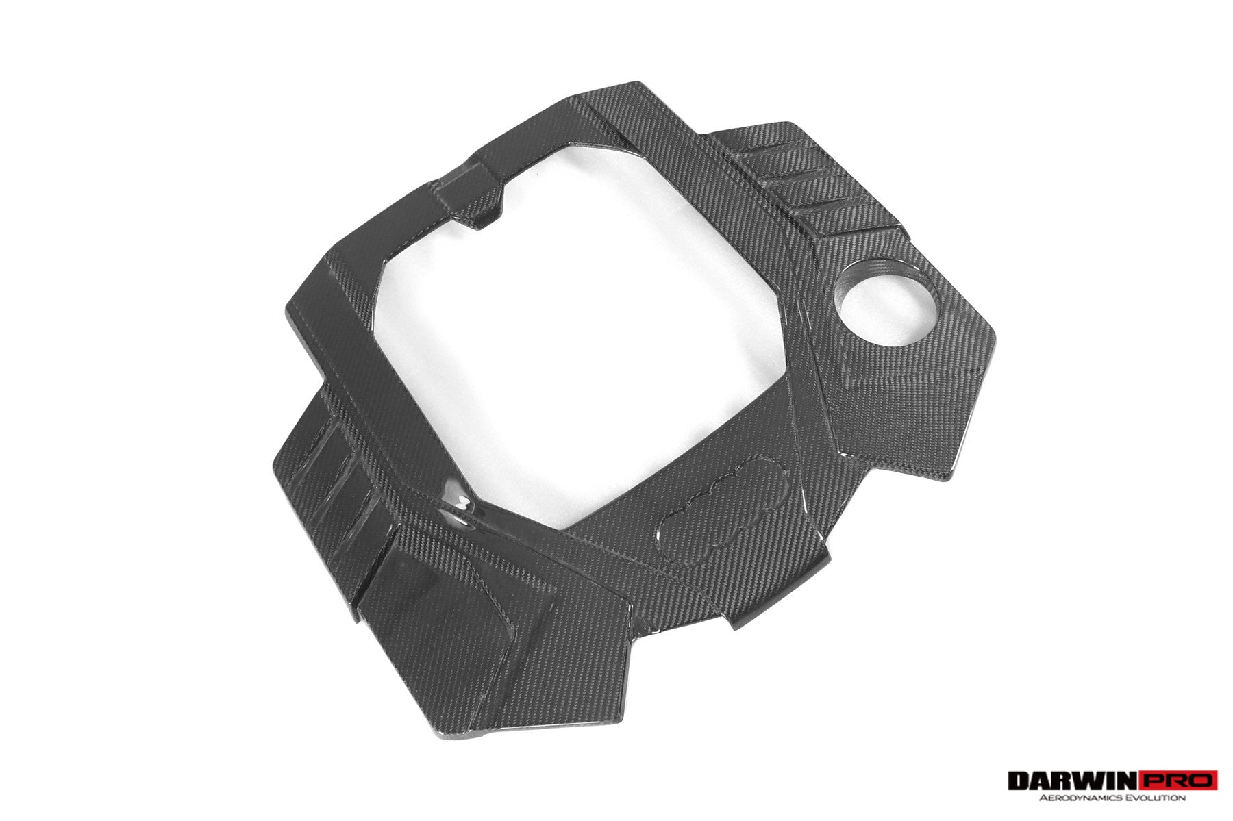 2019 - 2025 Audi RS6 Avant C8 & RS7 C8 Quattro OEM Style Dry Carbon Fiber Engine Cover Replacement