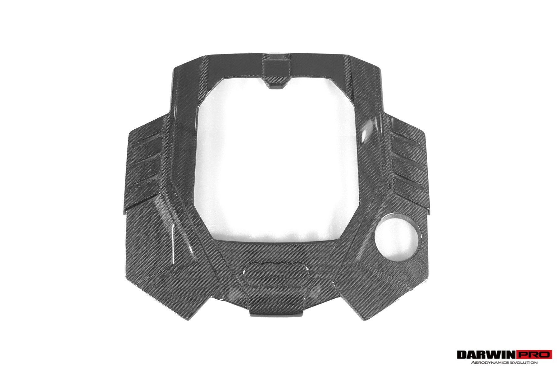 2019 - 2025 Audi RS6 Avant C8 & RS7 C8 Quattro OEM Style Dry Carbon Fiber Engine Cover Replacement