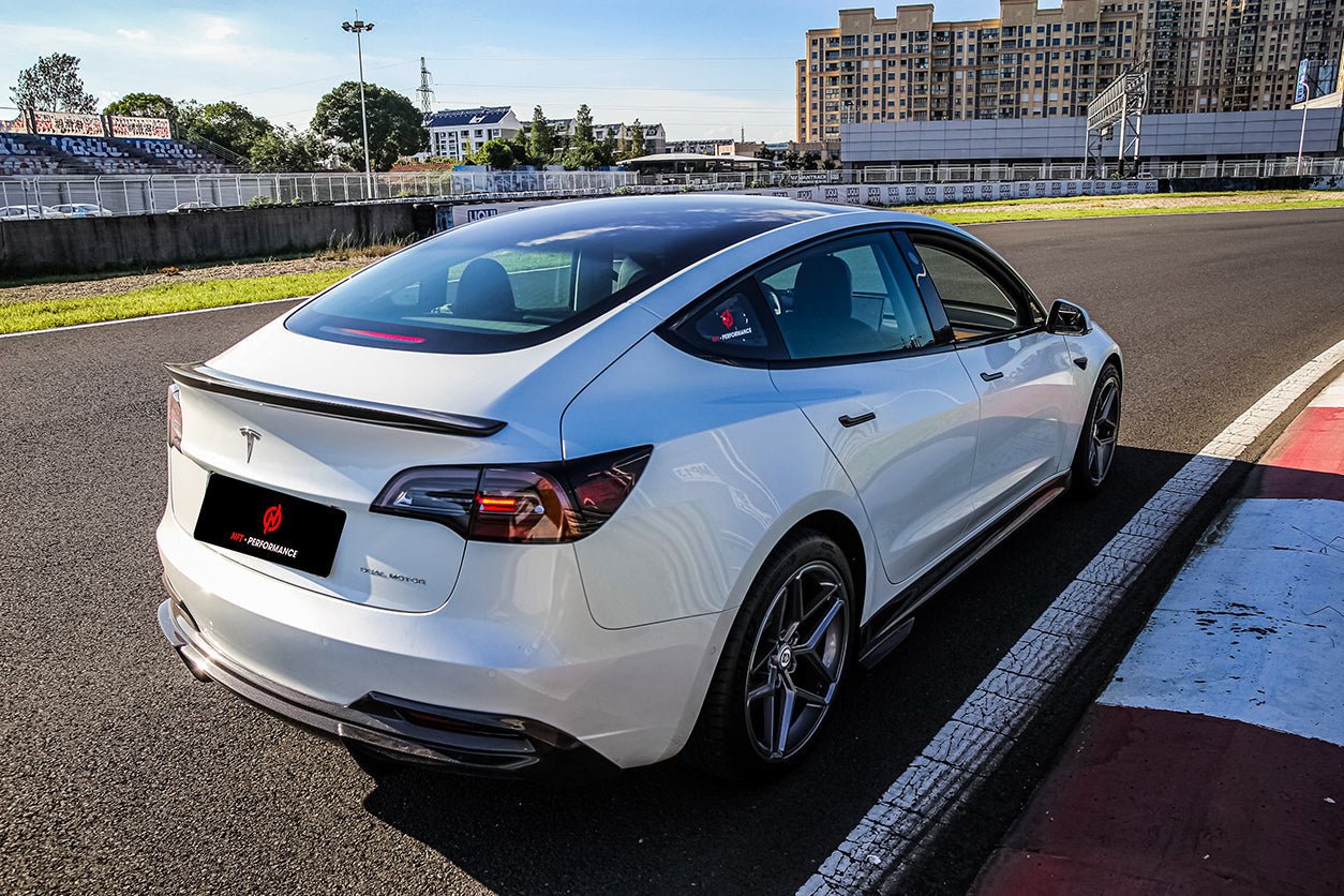 2017-2023 Tesla Model 3 IMP Performance Carbon Fiber Trunk Spoiler - DarwinPRO Aerodynamics