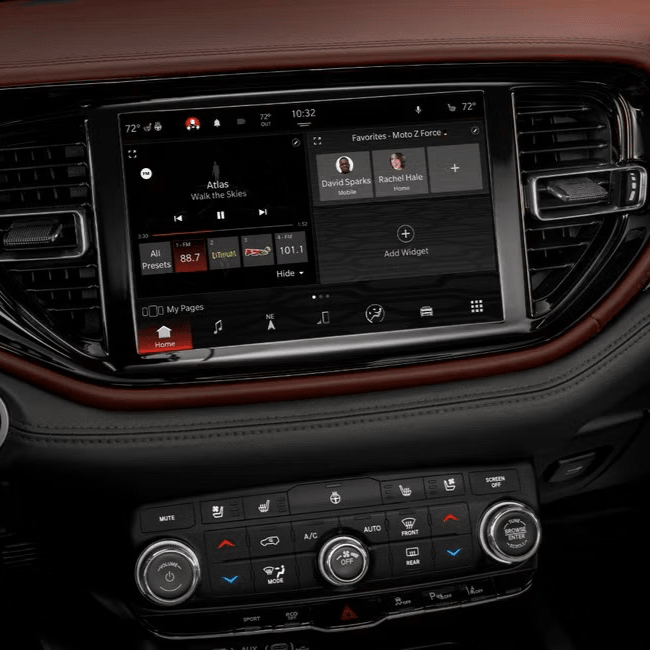 2021+ Dodge Durango Display Screen Protection Frame