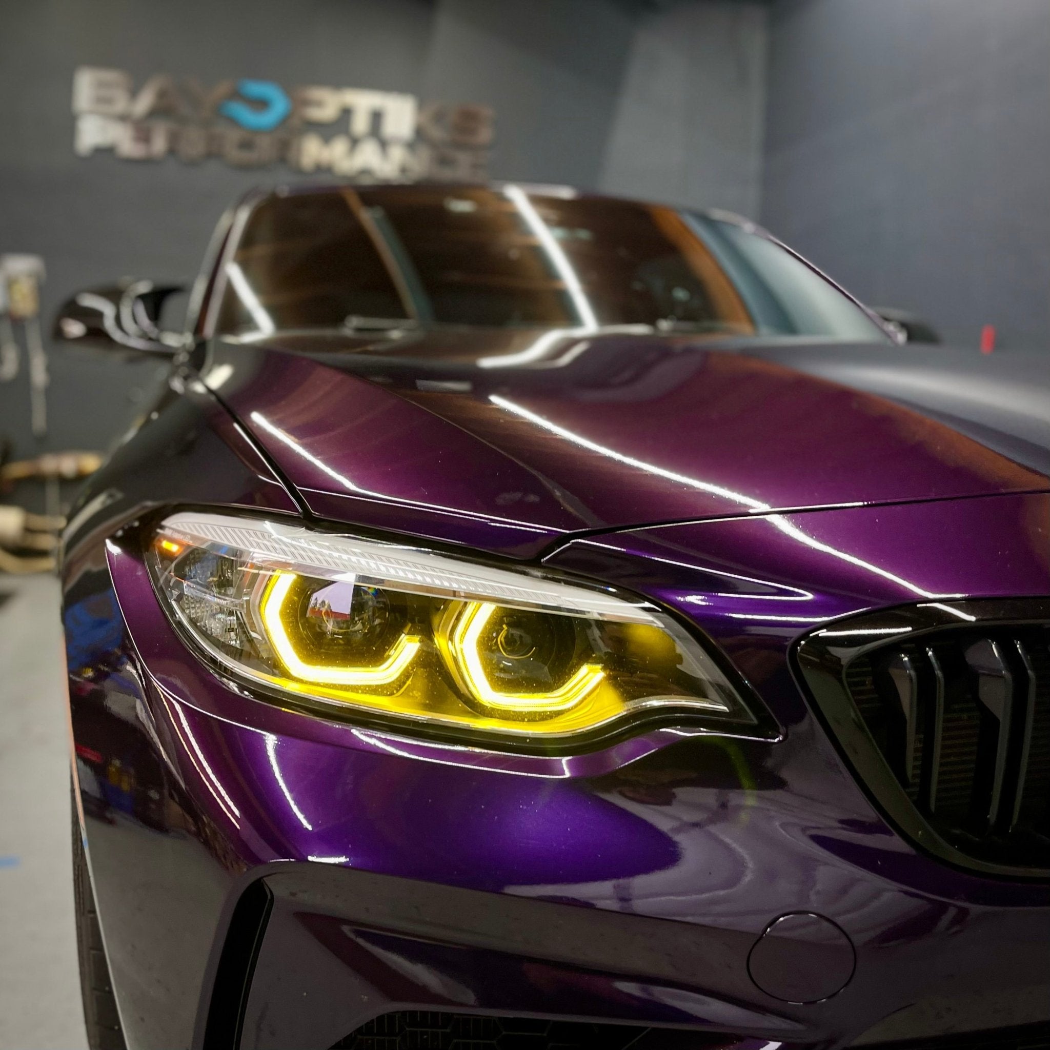 F87 M2 F22 2 Series Dual Color CSL Yellow/White Headlight DRL Module Upgrade (2018 - 2021 LCI LED Only)