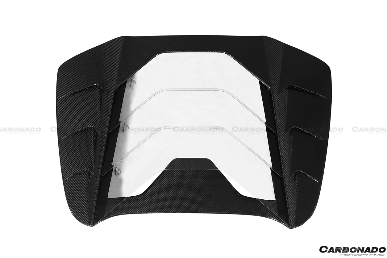 2015 - 2020 Ferrari 488 Spyder MSY Style Carbon Fiber Engine Hood