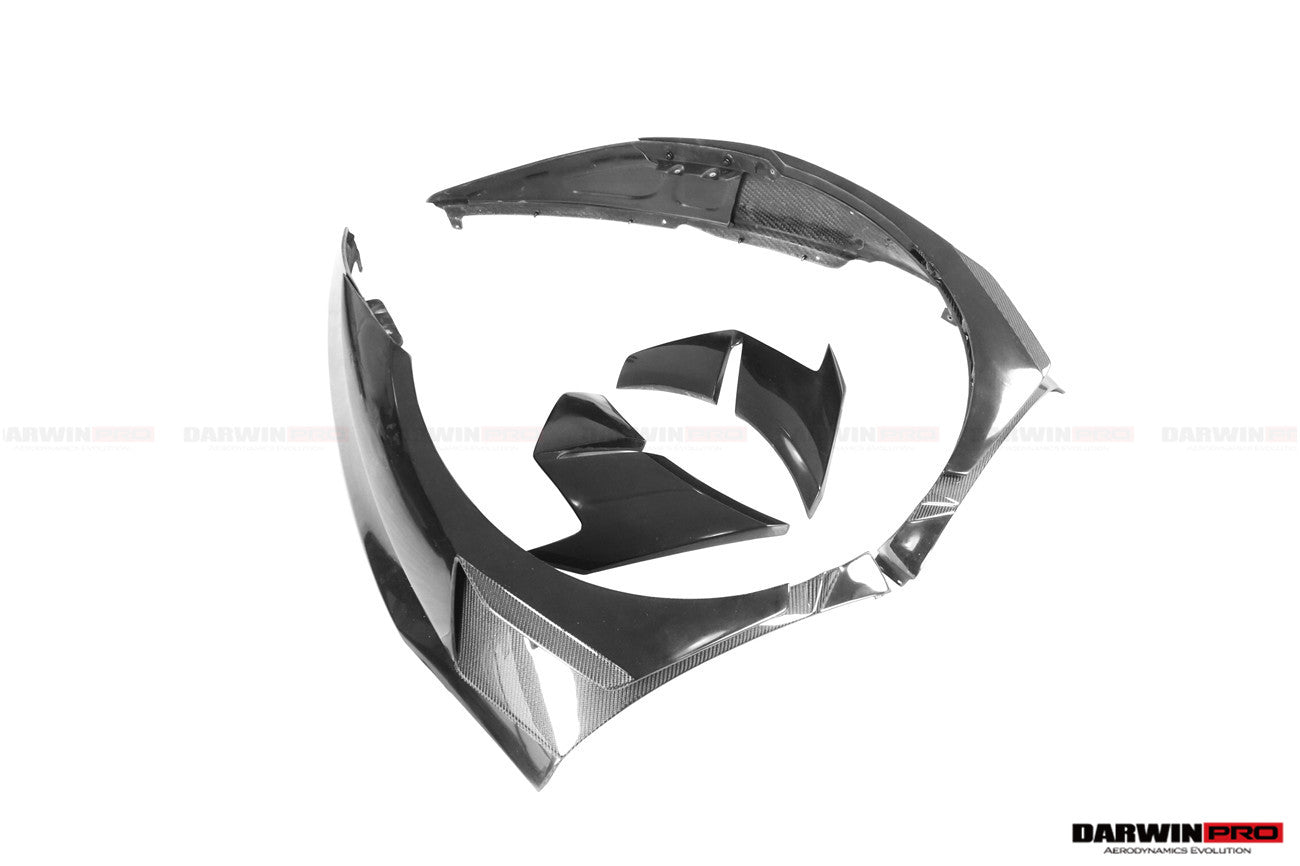 2015 - 2025 Lamborghini Huracan LP610 & LP580 & EVO & Tecnica BKSSII Style Front Wide Fender