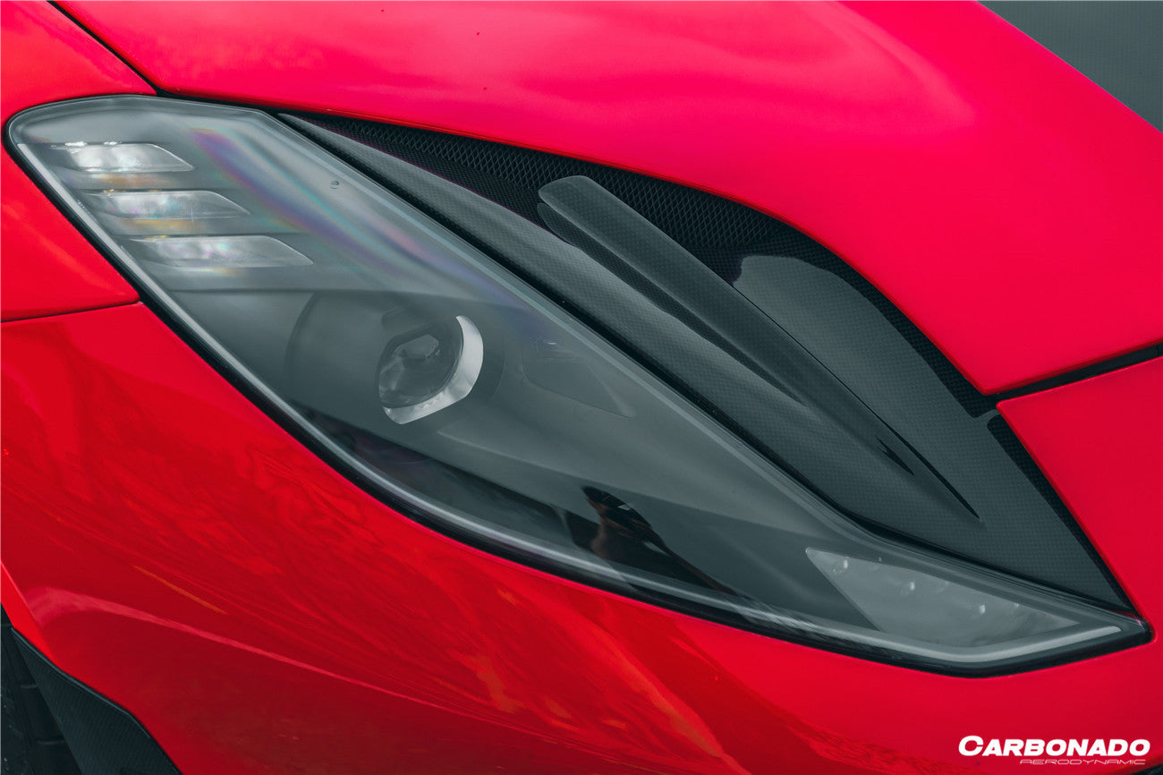 2018 - 2025 Ferrari 812 Superfast & GTS MSY Style HeadLights Air Vents