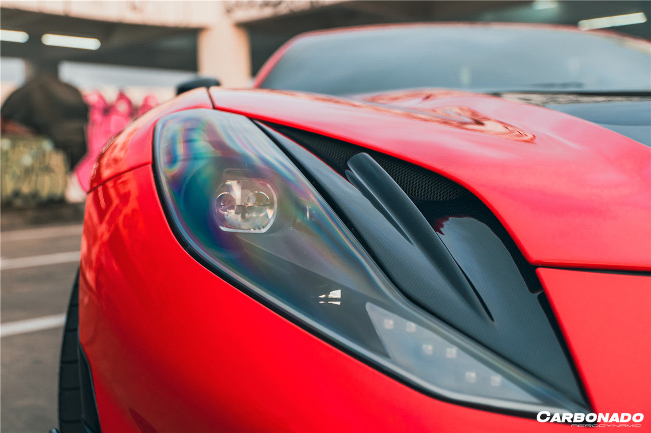 2018 - 2025 Ferrari 812 Superfast & GTS MSY Style HeadLights Air Vents