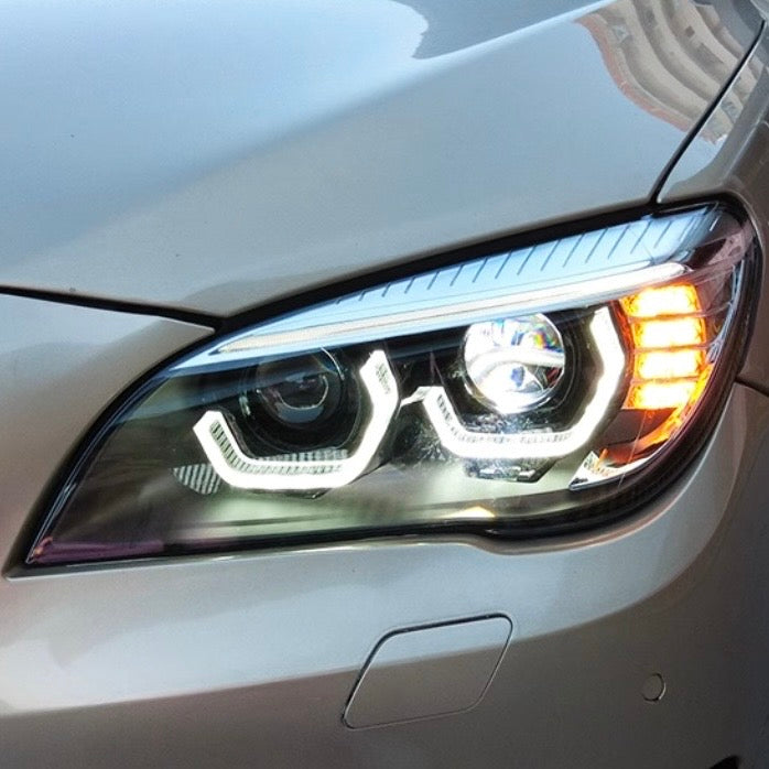 F01 7 Series Modern LCI Style Laser LED Headlights (2007 - 2015)