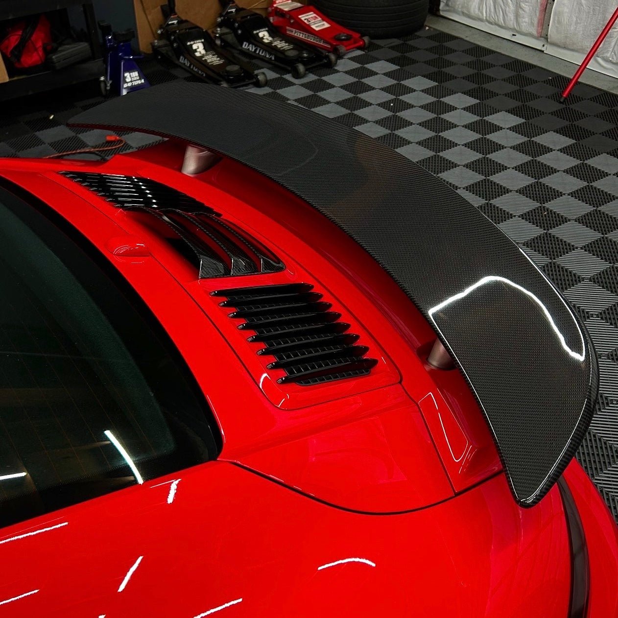 Porsche 911 991.2 Turbo S Carbon Fiber Up Wing 2016-2019