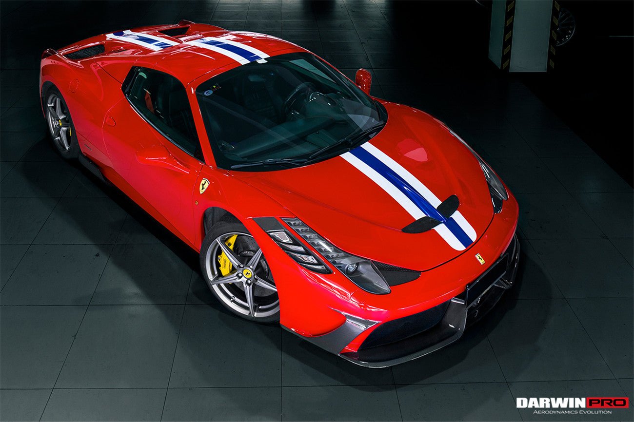 2010 - 2015 Ferrari 458 Coupe & Spyder Speciale Style Front Bumper