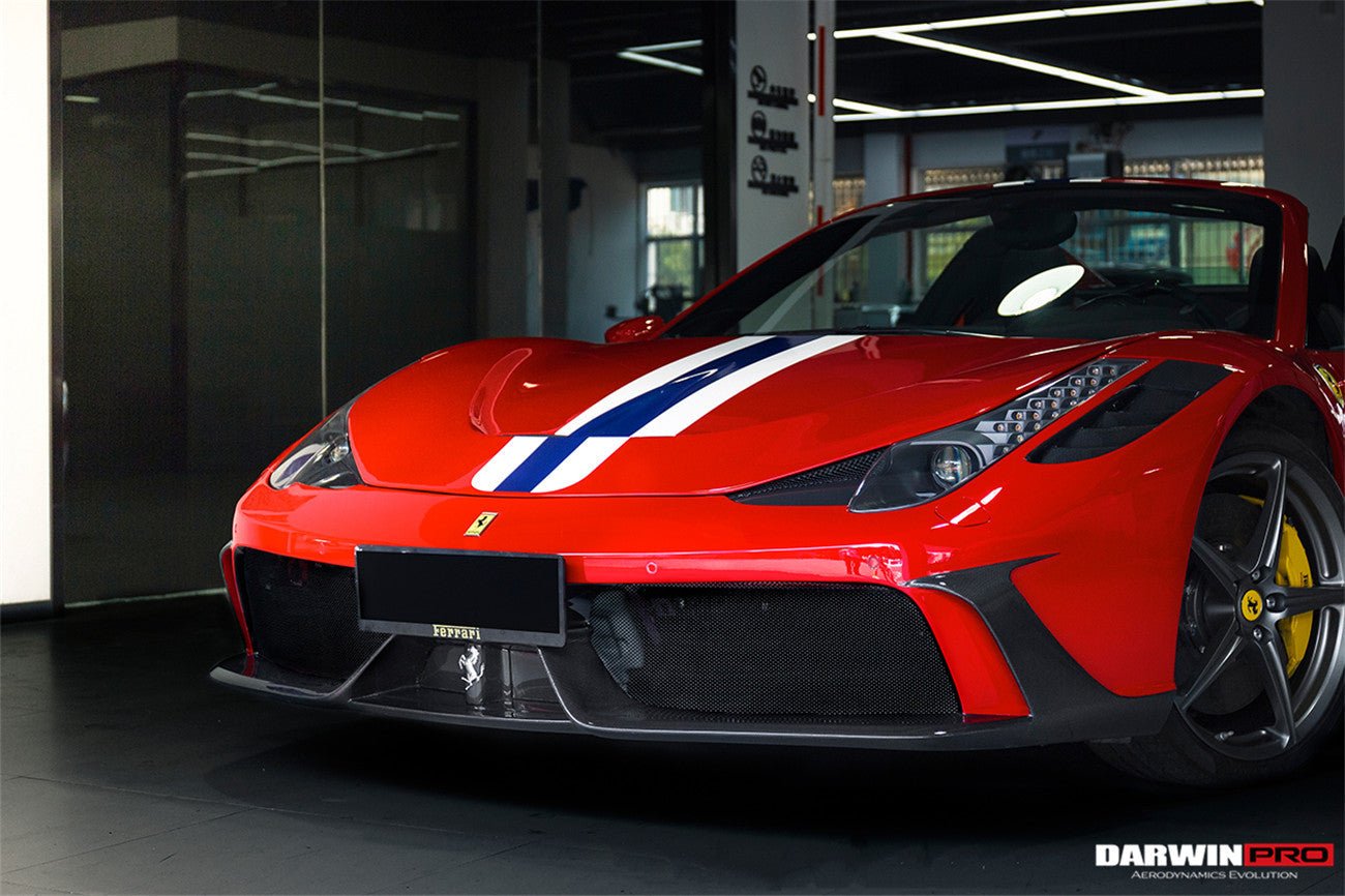 2010 - 2015 Ferrari 458 Coupe & Spyder Speciale Style Front Bumper