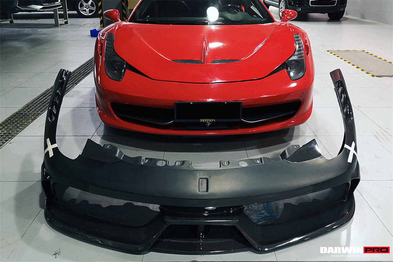2010 - 2015 Ferrari 458 Coupe & Spyder Speciale Style Front Bumper