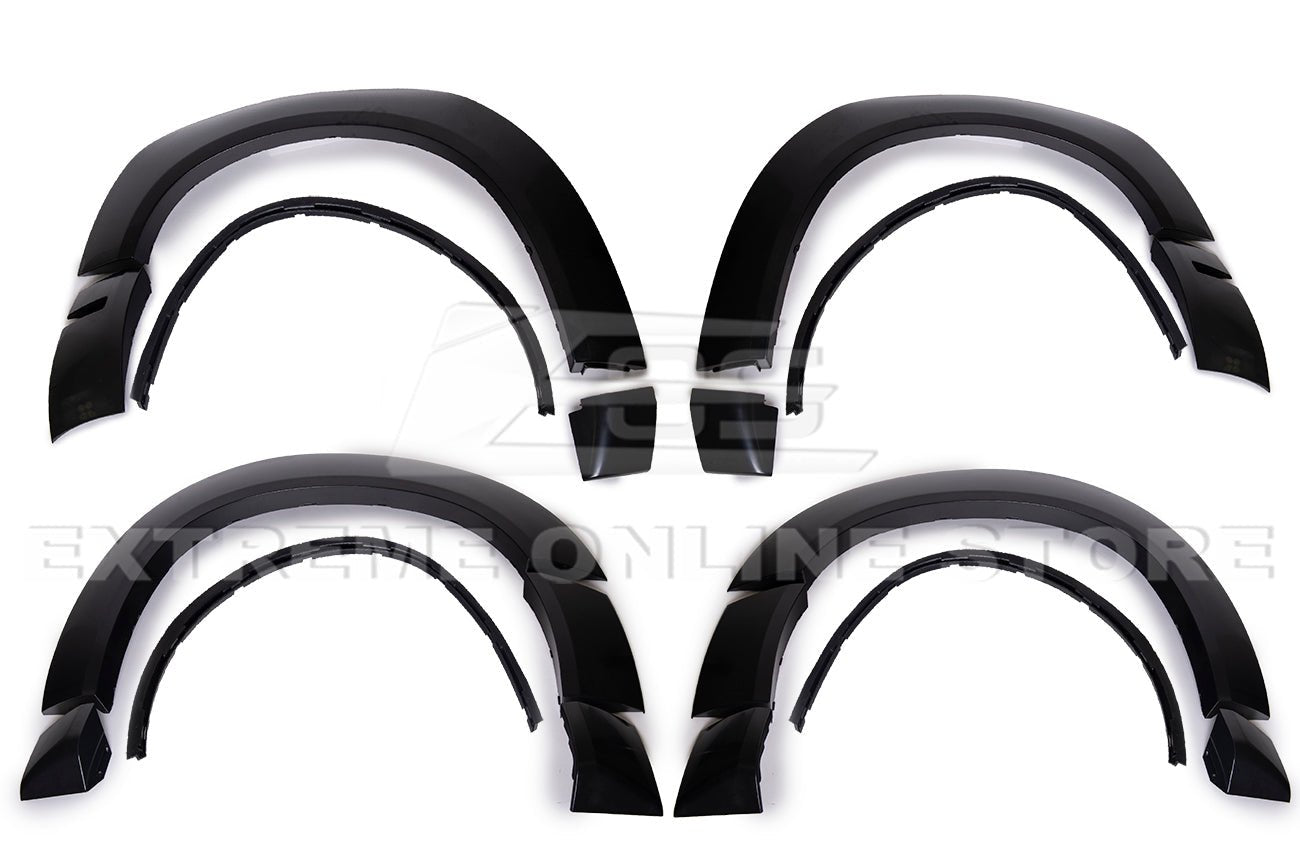 Dodge Challenger LA Demon Widebody Style Flat Black Fender Flares Base Bumper 2015-Up